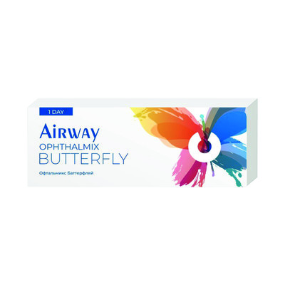 Контактные линзы Airway Офтальмикс Butterfly 1Day (2 шт.)