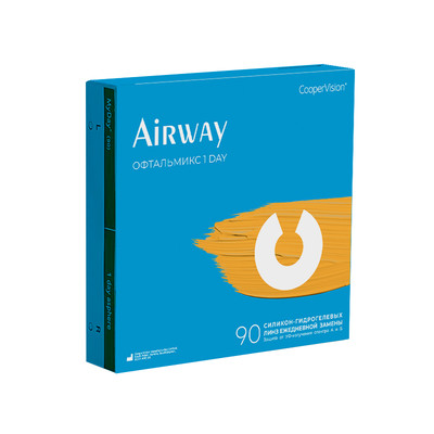 Airway Офтальмикс 1Day 90pk (90 линз)